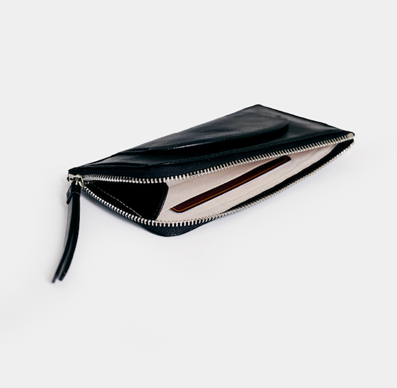 Bandal Zipper Wallet - Black