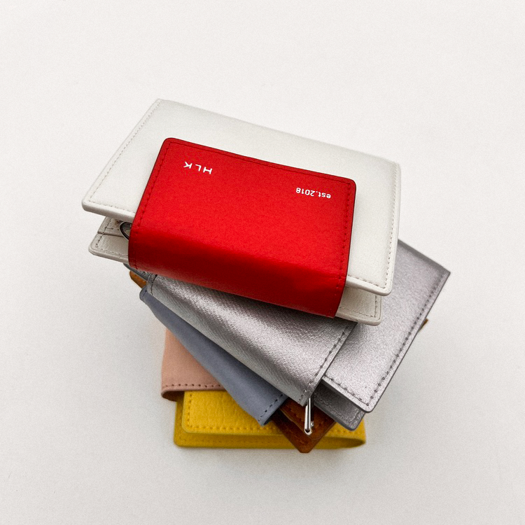 Sami Flip Crossbody Wallet Ivory_red+1(4 Colors)