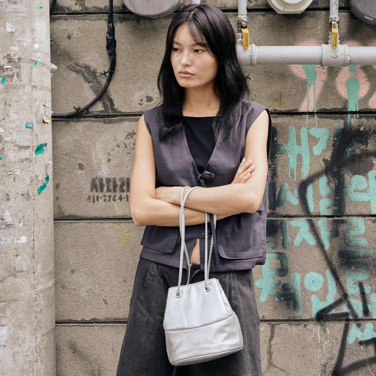 Bandal Bok Mini Bag S - Silver
