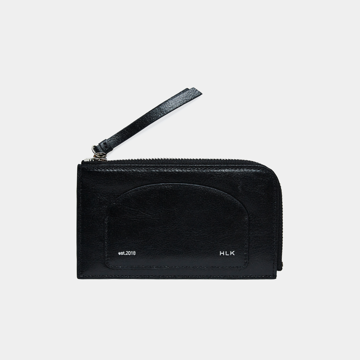 Bandal Zipper Wallet - Black