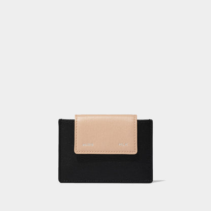 Sami Flip Wallet - Black Pink