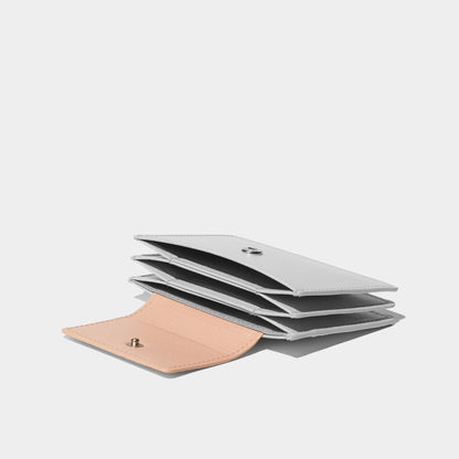 Sami Flip Wallet - Gray Pink