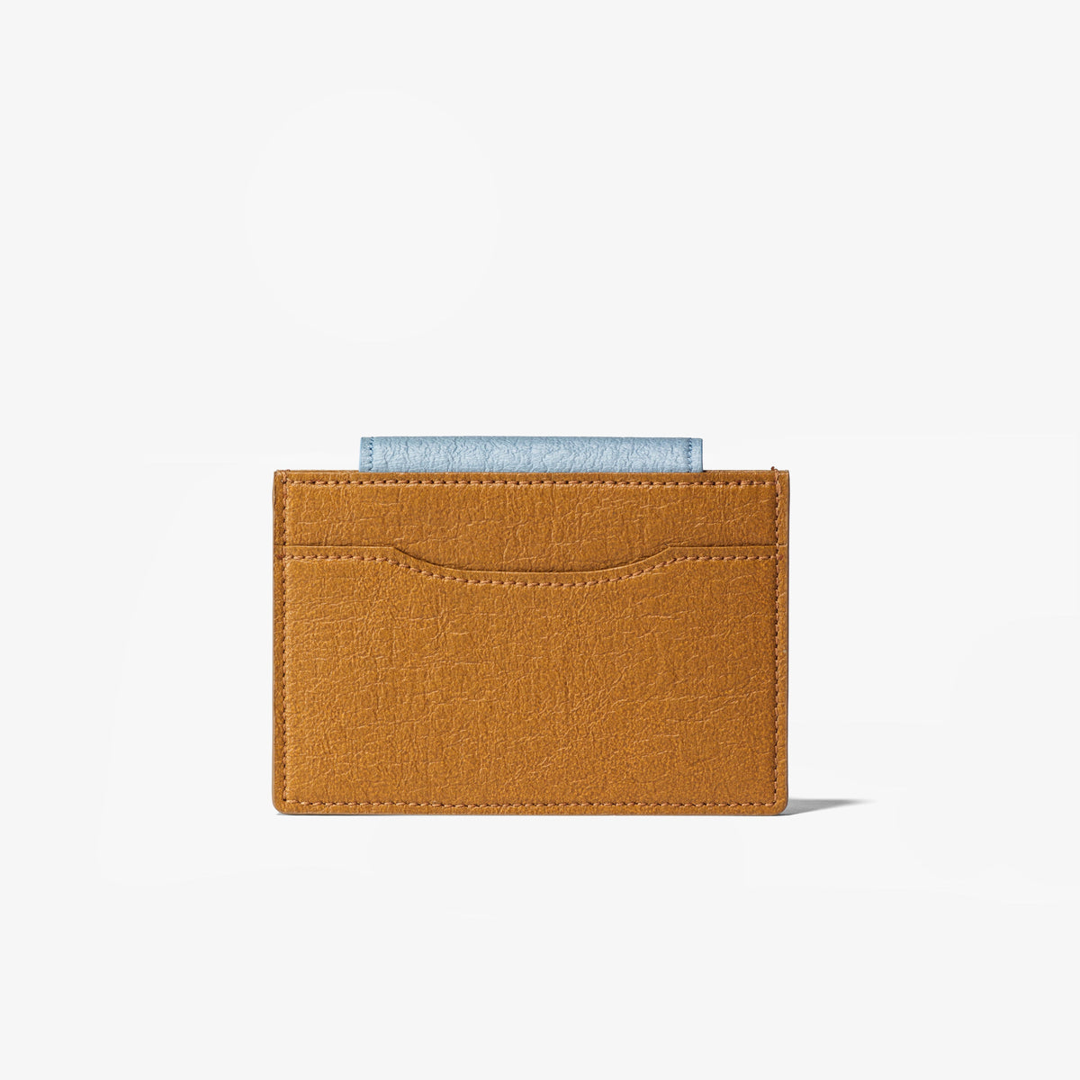 Sami Flip Card Wallet - Camel Blue