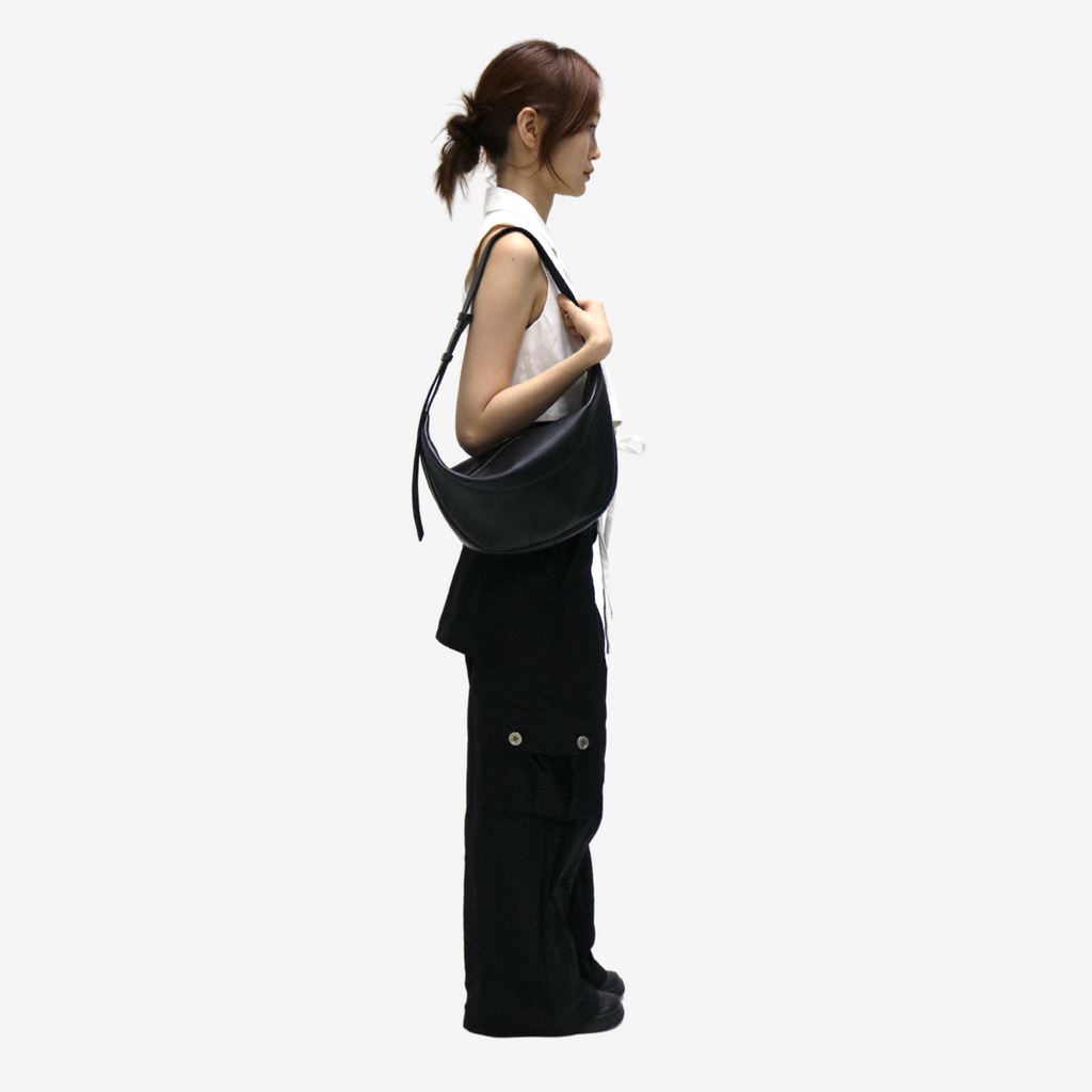 Mandu Crossbody Bag - Black