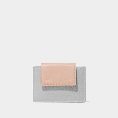 Sami Flip Wallet - Gray Pink