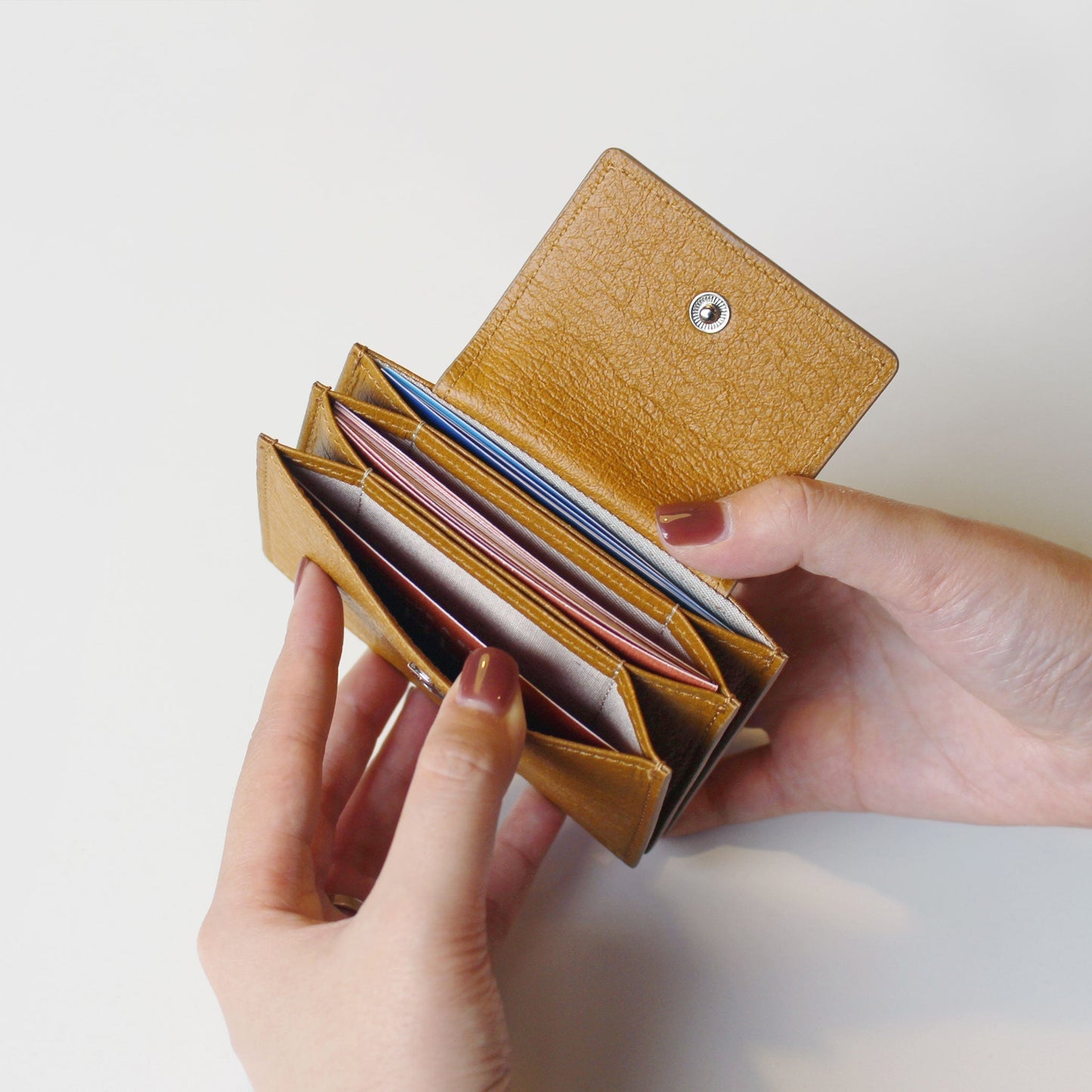 Sami Flip Wallet - Blue Camel