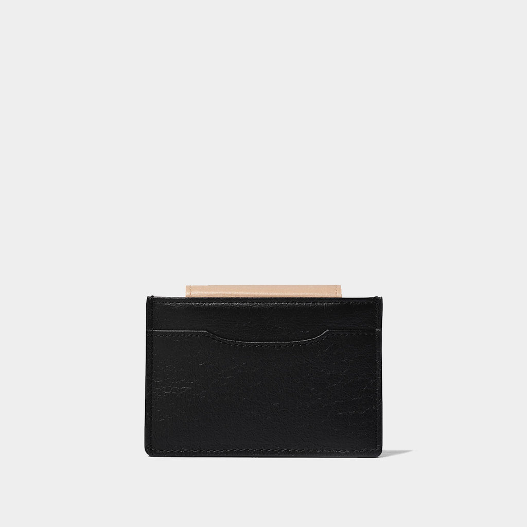 Sami Flip Wallet - Schwarz Pink