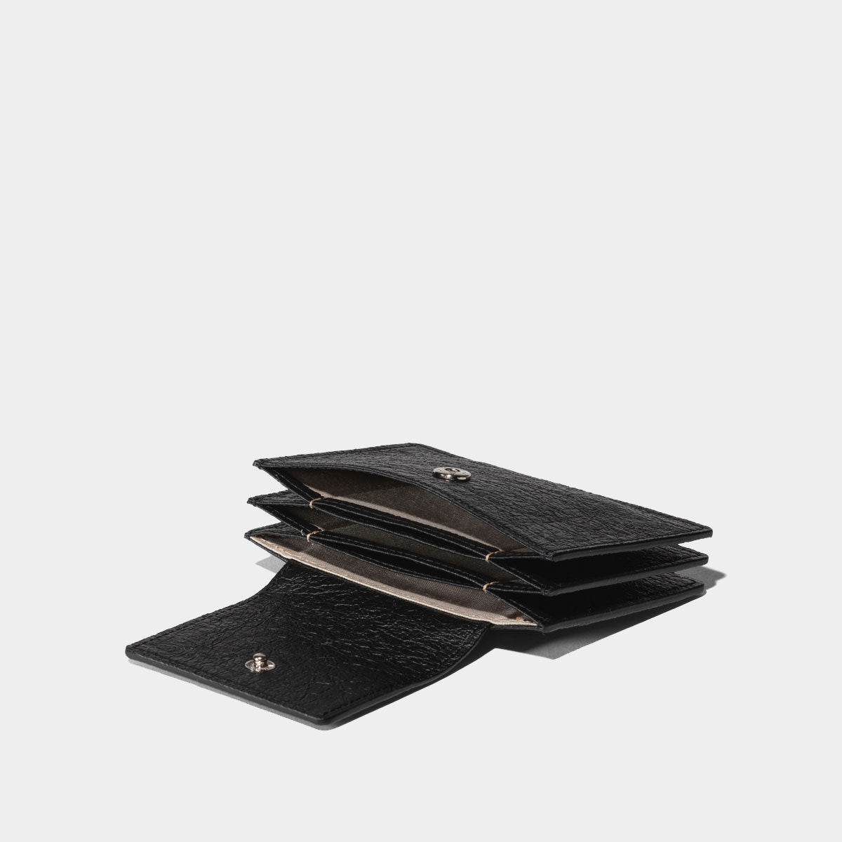 Sami Flip Card Wallet - Black