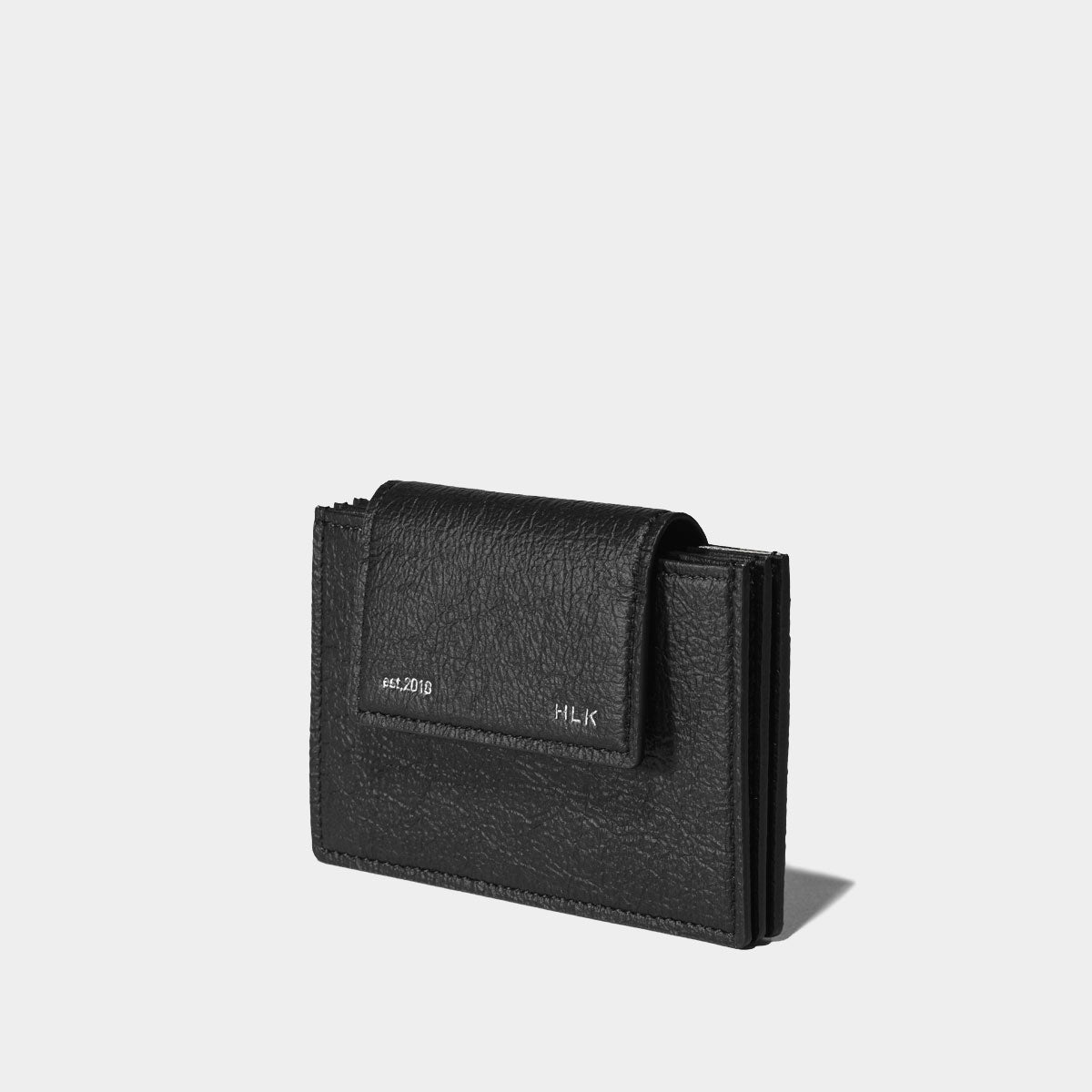 Sami Flip Card Wallet - Black