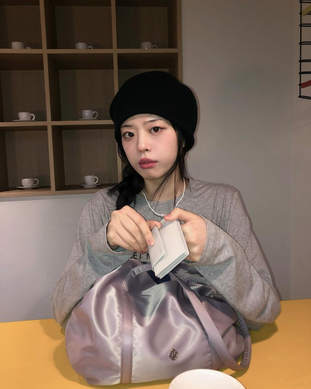 Sami Flip Wallet - ライトブルー