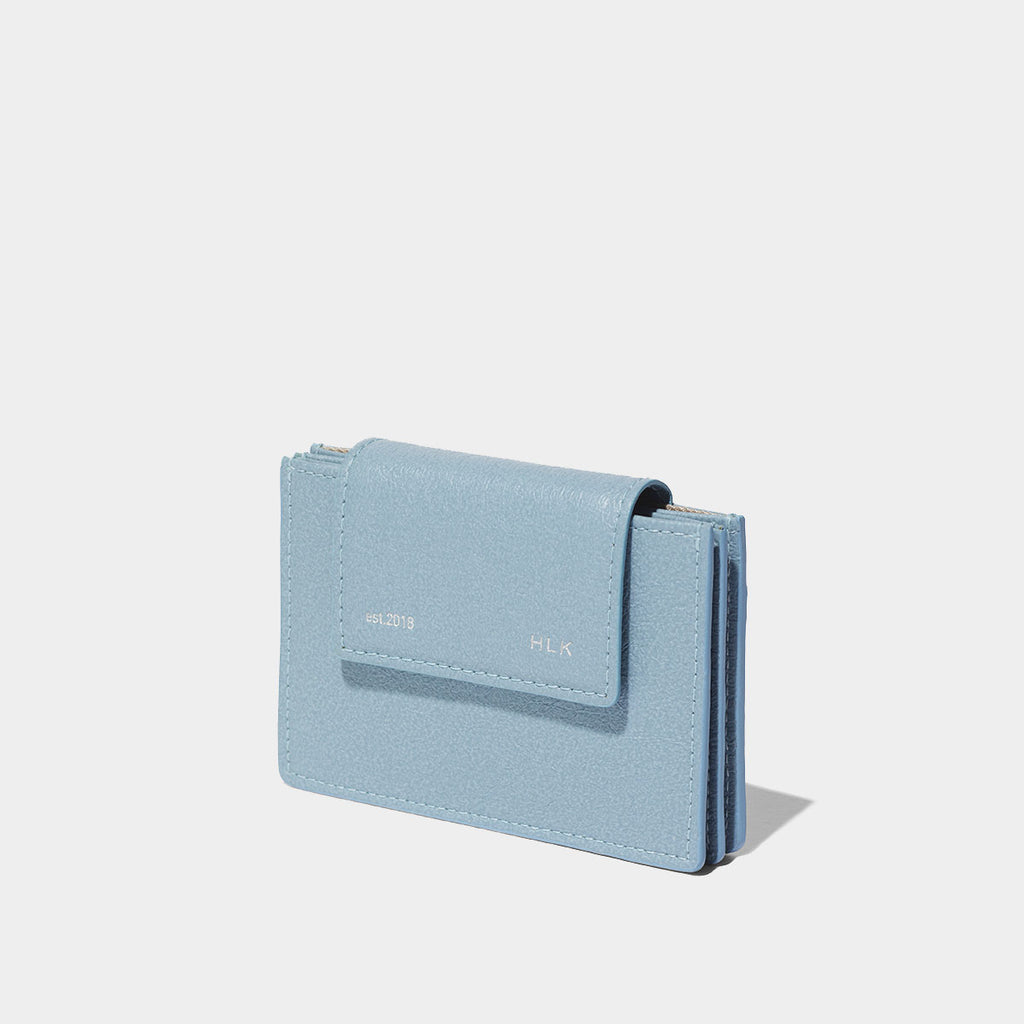 Sami Flip Wallet - ライトブルー