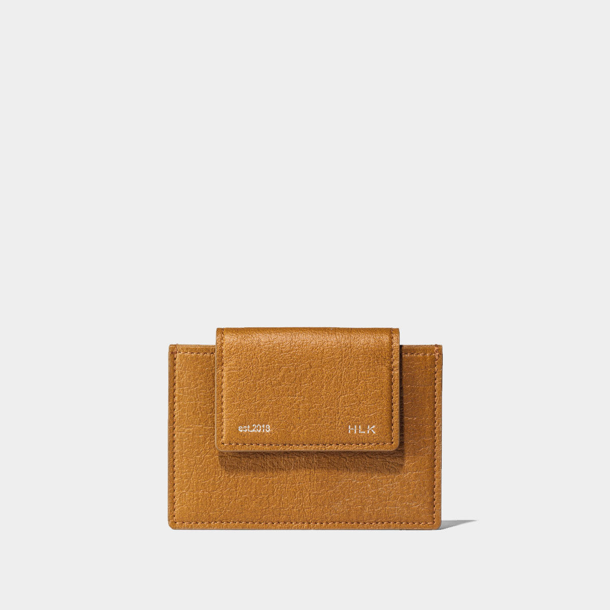 Sami Flip Card Wallet  - Camel
