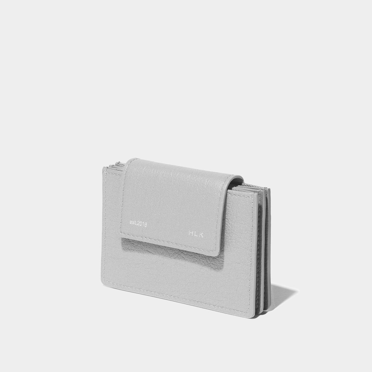 Sami Flip Card Wallet  - Gray