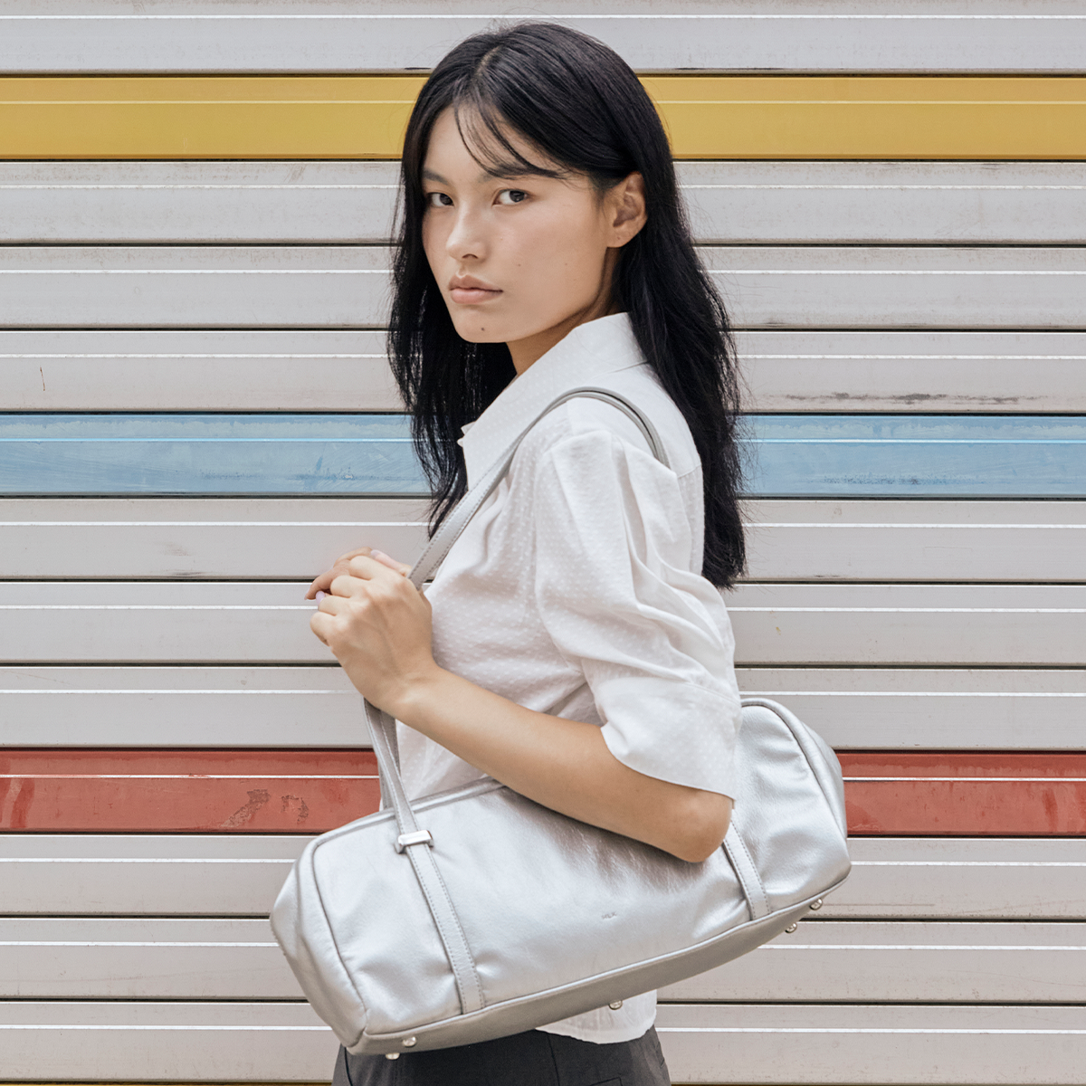 Unni Shoulder Bag - Silver