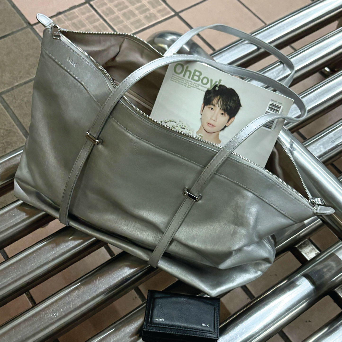 Unni Tote Bag - Silver